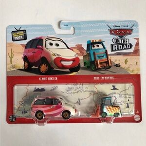 Disney Pixar Cars Diecast - 2-pack - Claire Gunz’er & Haul Em’Haynes-BRAND NEW!